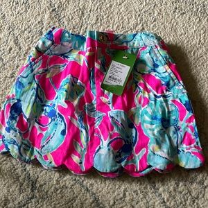 Lilly Pulitzer girls skort size 8